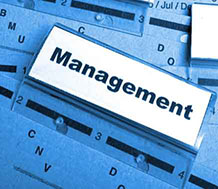 File Label that says Management